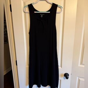 INC International Concepts Black Sleeveless Dress – XL – Cutout Neckline – NWOT